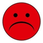 red unhappy