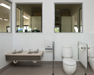 childcare eggshell toilet