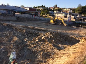 carpark earthworks construction