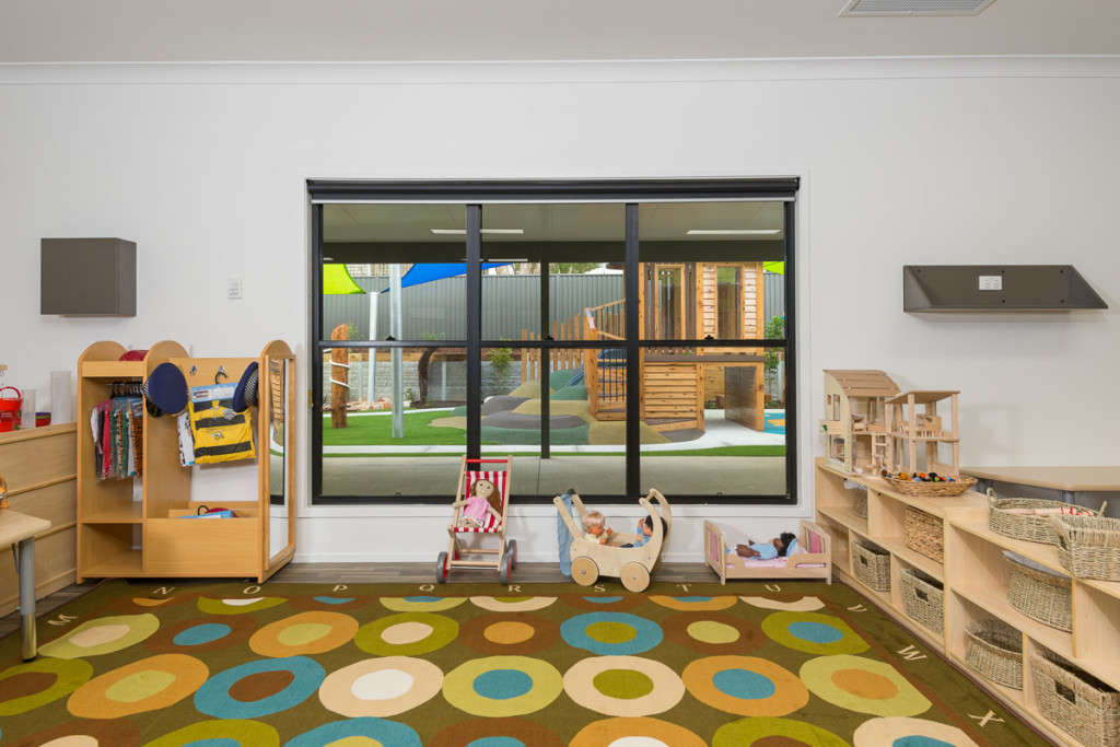 Childcare preschool activity room