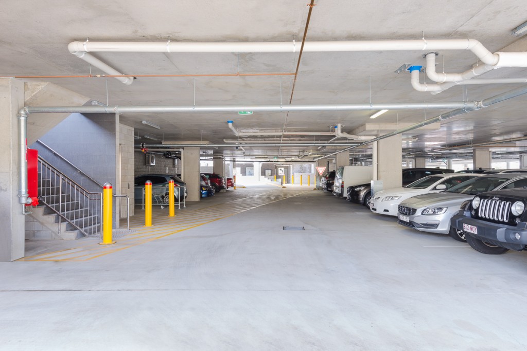 Undercover concrete car park