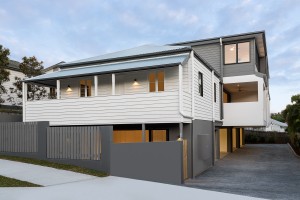 Alderley townhouse construction